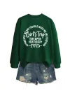 D.Green Sweatshirt (White Font)