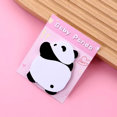 Cartoon Cute Panda Notes Post-It Notes Stationery Notebooks