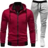 Red Lt.Grey Pants