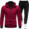 Red Black Pants