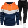 Orange Black Pants