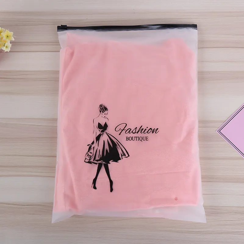 Transparent EVA Frosted Self-Sealing Shopping Bag
