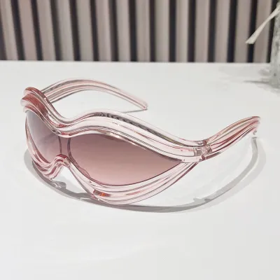 Women Fashion Y2K Cat Eye Sunglasses PC Lens Trendy Shades