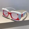 White Red Frame Purple Film