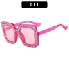 C11-Deep Fuchsia Framed Powder Tablets