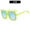 C19-Neon Green Double Blue
