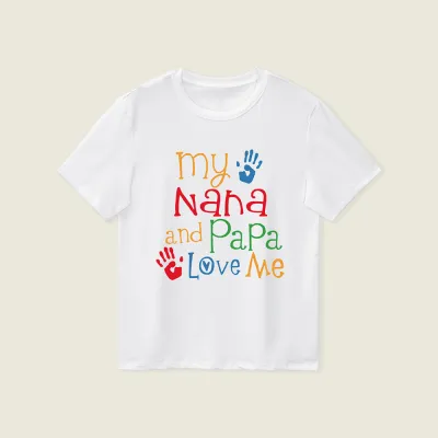 Kids Toddler Boys Fashion Casual Alphabet Print Short Sleeve Round Neck T-Shirt
