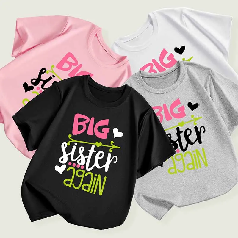 Kids Toddler Boys Girls Fashion Casual Alphabet Print Short Sleeve Round Neck T-Shirt