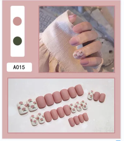 Fashion Armor Removable Finished Press On Nails Simple Wearable 20G