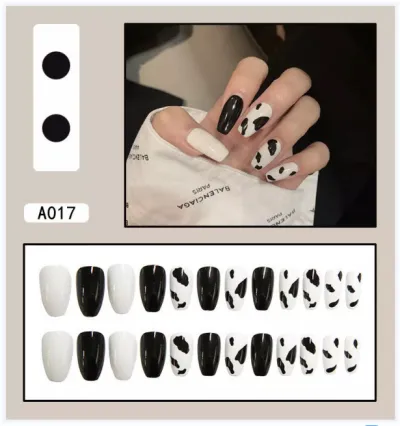 Fashion Armor Removable Finished Press On Nails Simple Wearable 20G