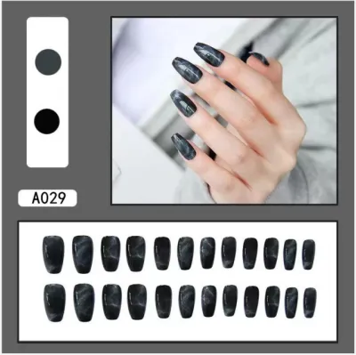 Fashion Armor Removable Finished Press On Nails Simple Wearable 20G