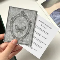 Vintage Butterfly 8X10Cm