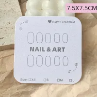 7.5X 7.5Cm Eggshell Rounded B