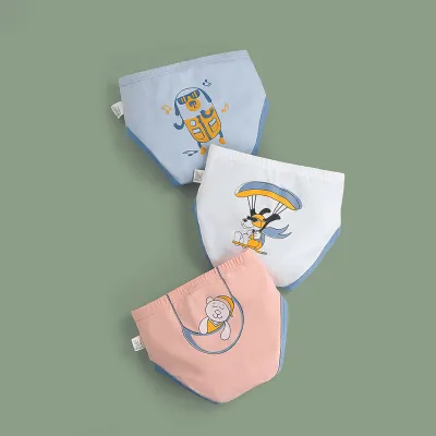Kids Toddler Boys Cotton Cartoon Print Underwear Briefs Sets Pajamas