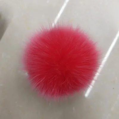 Women Fashion Simple Fur Ball Key Chain Pendant