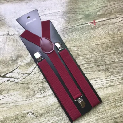 Adult Children Elastic Solid Color Parent-Child Strap Clip
