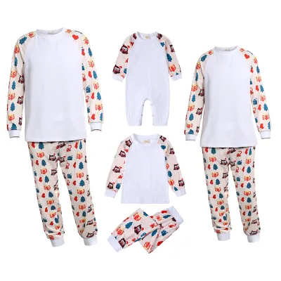Winter Parent-Child Plaid Homewear Christmas Pajamas Family Matching Clothes