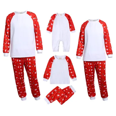 Winter Parent-Child Plaid Homewear Christmas Pajamas Family Matching Clothes