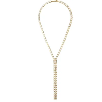 Women's Fashion Sexy Long Rhinestone Tassel Necklace
