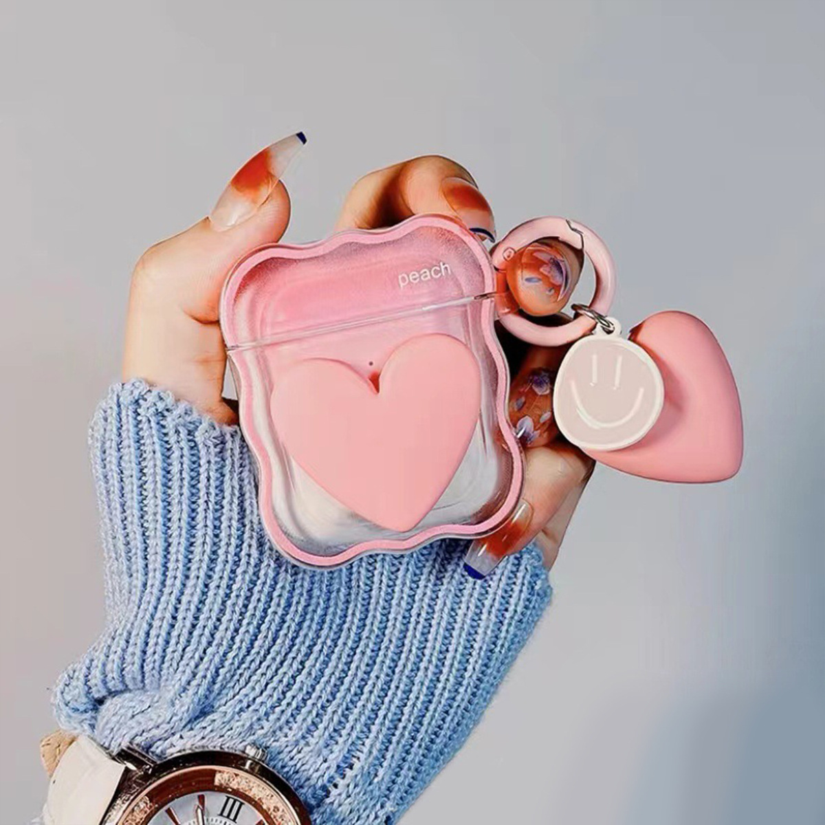 Wholesale Women Fashion Cute Three-Dimensional Heart-Shaped Wholesale Women Fashion Cute Three-Dimensional Heart-Shaped