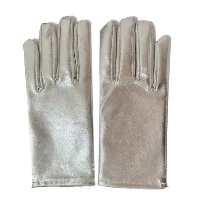 Women's Gothic Patent Leather Cassette Street Gloves