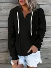 Black Hidden Buckle-Jacquard