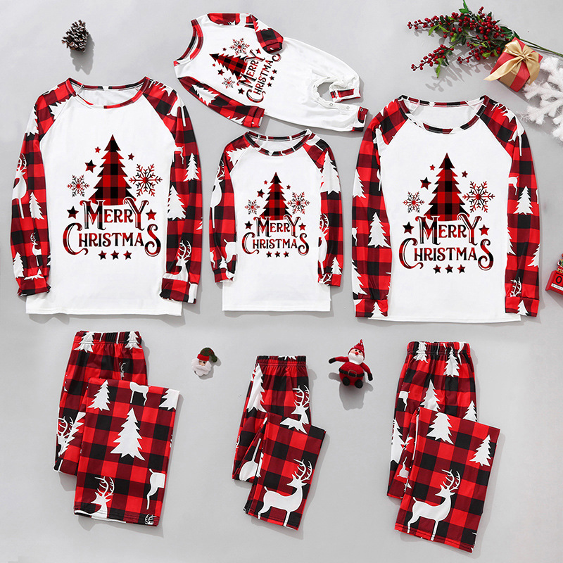 Wholesale Parent-Child Home Clothes Christmas Femily Wholesale Parent-Child Home Clothes Christmas Femily