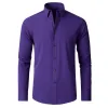 C3110 Dark Purple Long Sleeve