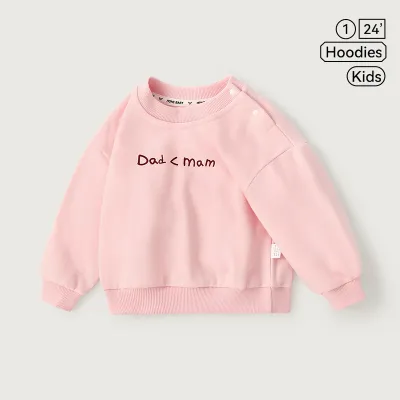Kids Toddler Boys Girls Casual Cute Cartoon Animal Stripe Print Long Sleeve Sweatshirts Pullover
