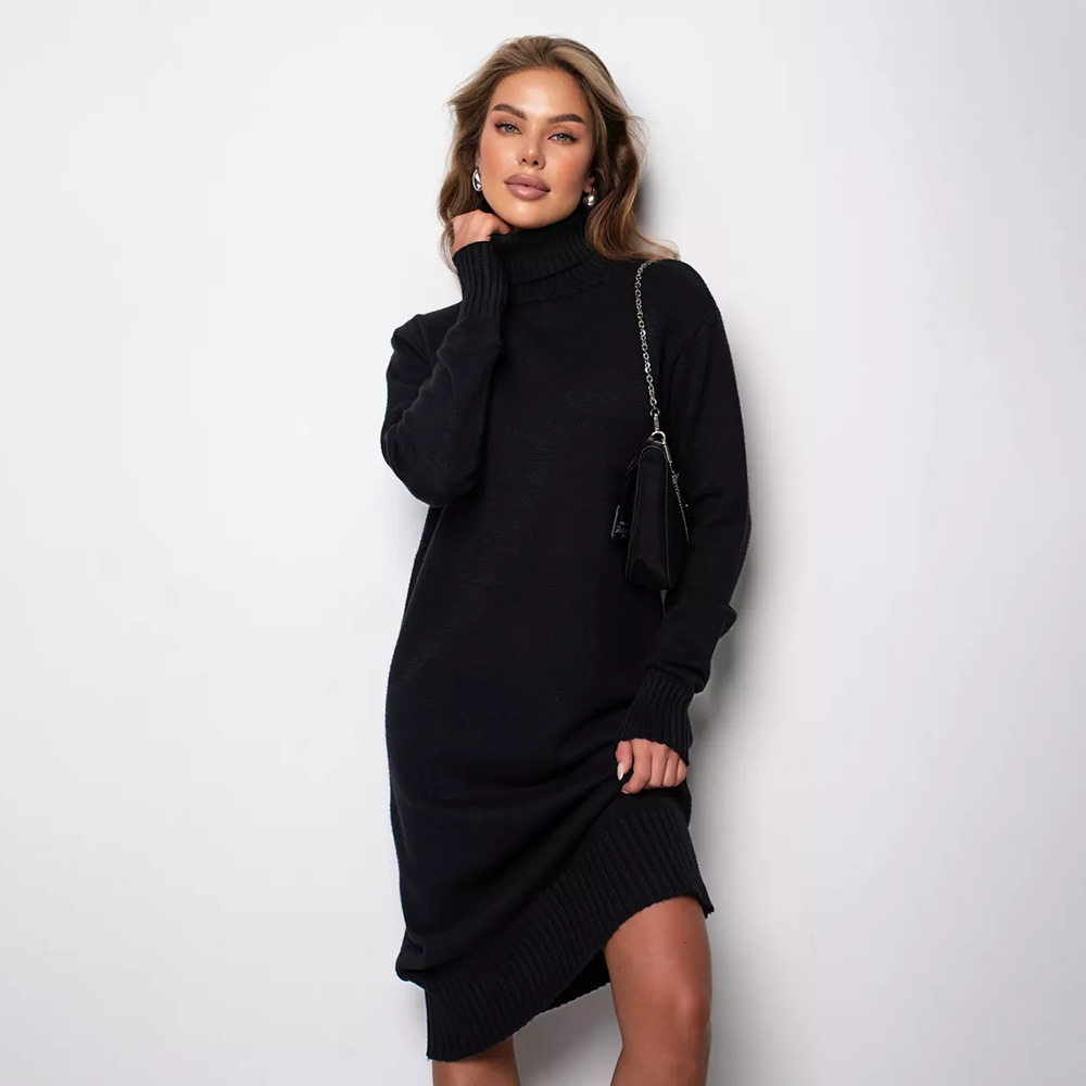 Wholesale Autumn Winter Women Fashion Solid Color High Wholesale Autumn Winter Women Fashion Solid Color High