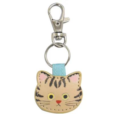Women Simple Cute Kitten Key Chain Pendant