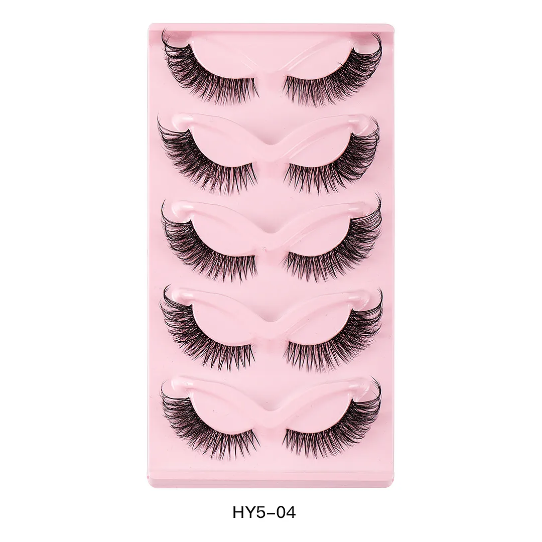Wholesale Women Natural Thick Eyelashes Artificial Cat'S Eye False