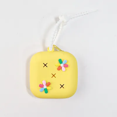 Women Cartoon Cute Mini DIY Cave Silicone Coin Purse Bags Wallets