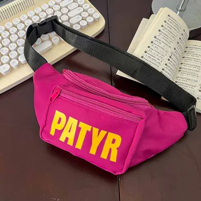 Kids Unisex Fashion Casual Cute Alphabet Print Waist Chest Bag