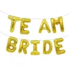 Thin Bright Gold TEAM BRIDE