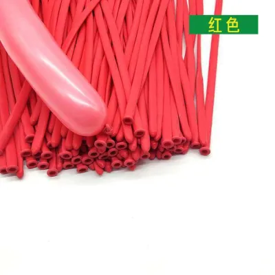 1.8G Thickened Macaroon Strip Balloon Decoration 100Pcs-Bag