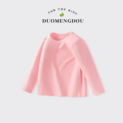 Girls Animal Cartoon Alphabet Print Long Sleeve T-Shirt Cotton 100% Casual All-Match