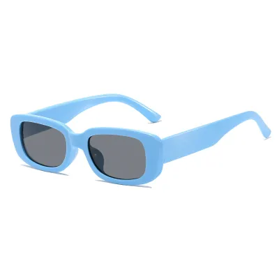 Kids Unisex Fashion Casual Cute Square Frame Solid Color Sunglasses Plastic Resin