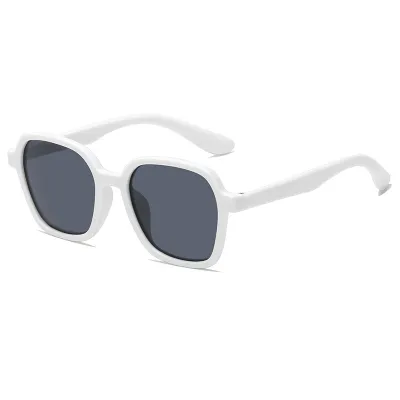Kids Unisex Fashion Casual Square Frame Solid Color Sunglasses Plastic Resin