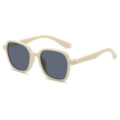 Kids Unisex Fashion Casual Square Frame Solid Color Sunglasses Plastic Resin