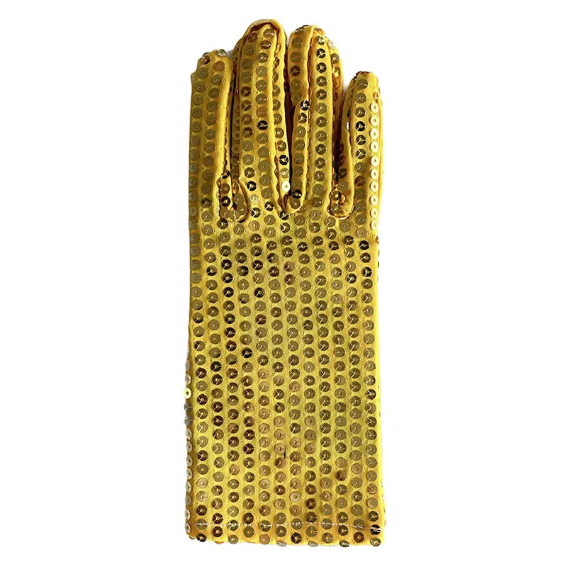 Wholesale Women Fashion Stage Performance Sequin Gloves