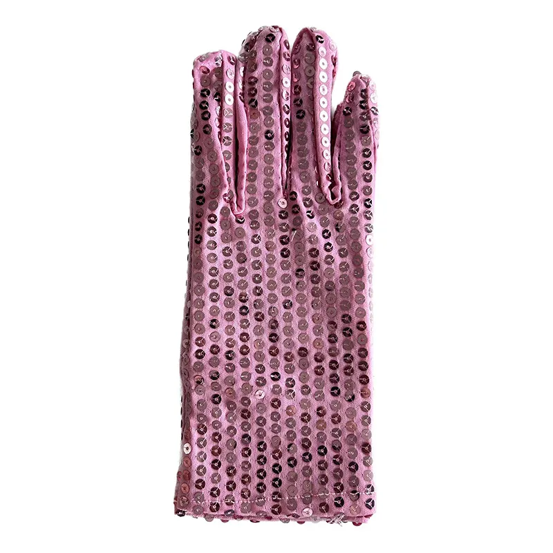 Wholesale Women Fashion Stage Performance Sequin Gloves