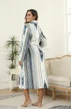 Neck Robe Diamond Blue