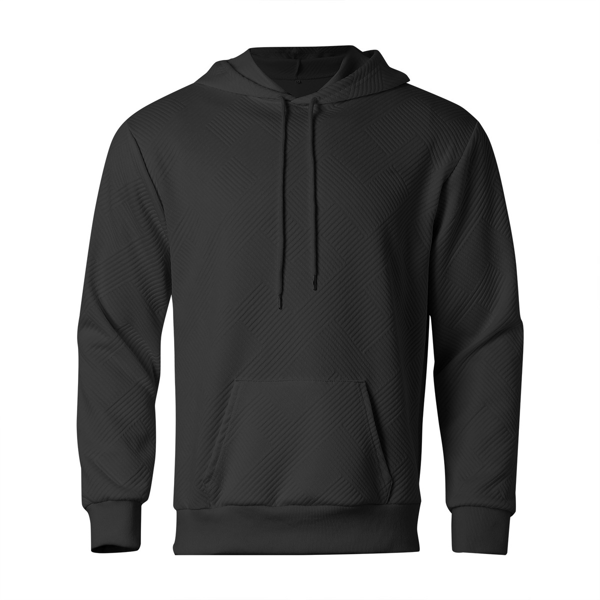 Wholesale Men Spring Autumn Leisure Sports Solid Color Rib