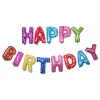 16 Inch Mix Color Happy Birthday