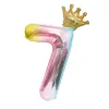 40-Inch Colorful 7-Year-Old Crown