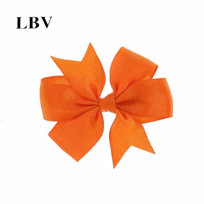 Kids Girls Cute Solid Color Bow Duckbill Hairpin