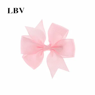 Kids Girls Cute Solid Color Bow Duckbill Hairpin