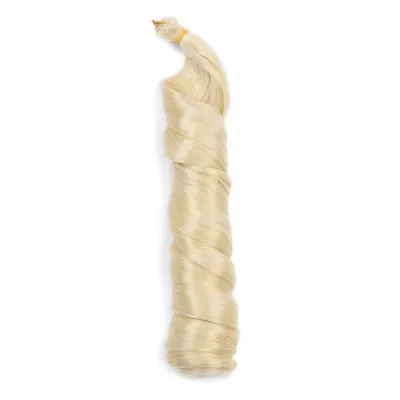 Women Simple Crochet African Braid Hair Extensions Beauty Wigs Volume 24Inch High Temperature Wire Not Hot Dye Any Nude