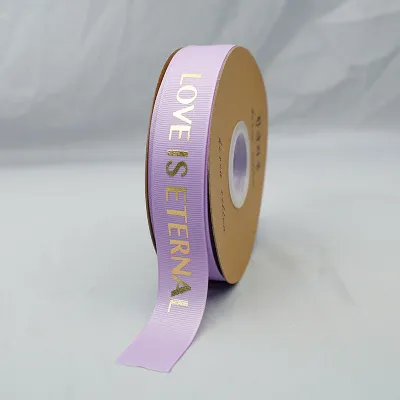 Valentine's Day Gift Bronzing Ribbon for Bouquet Gift Packaging